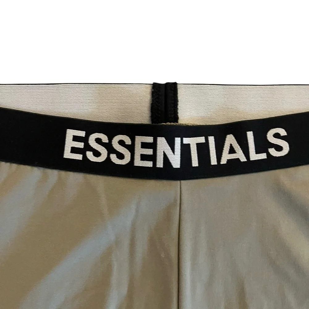 Essentials Fear Of God Mens XL Gray Compression‎ Shorts